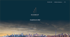 Desktop Screenshot of everestgroup.ca